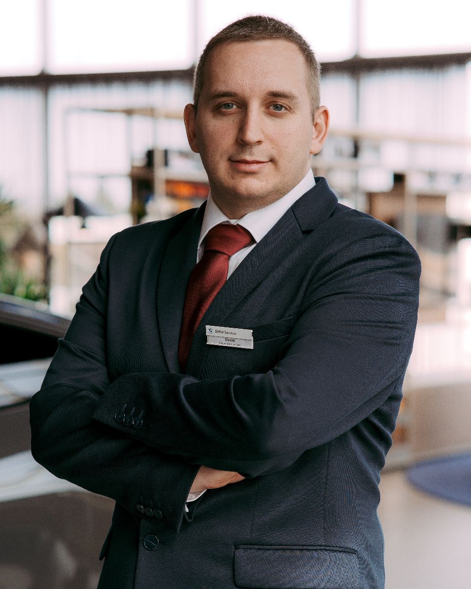 Dawid Cebo Kierownik Działu Części i Akcesoriów