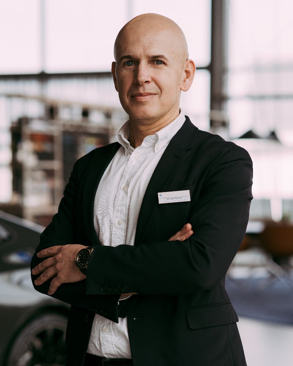 Maciej Rusnak Doradca ds. sprzedaży samochodów nowych BMW.