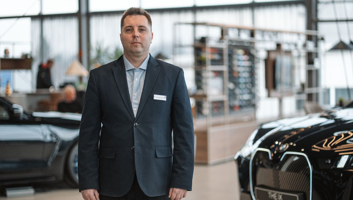 Łukasz Iwański Doradca ds. sprzedaży samochodów nowych BMW.